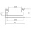 Tridonic ACL ALU-PROFILE Surface | 16x7/16x11mm 2m – LED profile