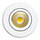 CONSTALED Mounting ring SKYline | matt white, black, brushed aluminium
