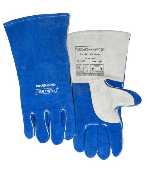 Weldas Welding Comoflex split leather welding gloves 10-2087