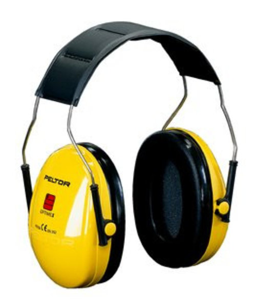 3M Safety Peltor Optime 1 Earmuffs - Headband (H510-A401)