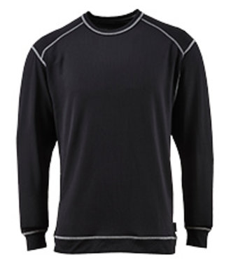 B153 - Basis Pro - antibakterielles Top - Black - R