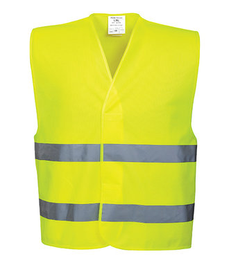 C474 - Gilet Double bande - Yellow - R