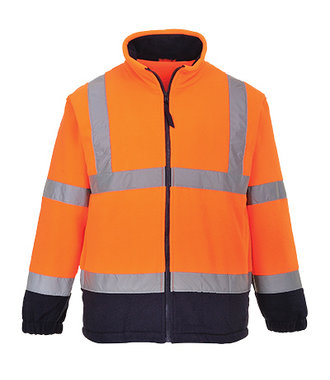 F301 - Polaire HiVis Bicolore - OrNa - R