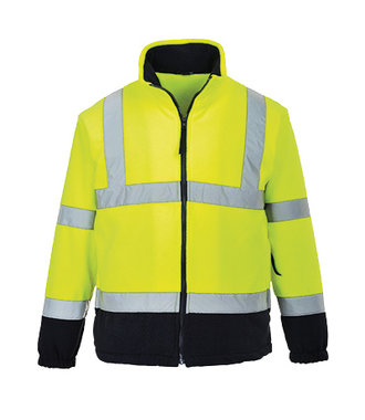 F301 - Hi-Vis Twee Kleuren Fleece - YeNa - R