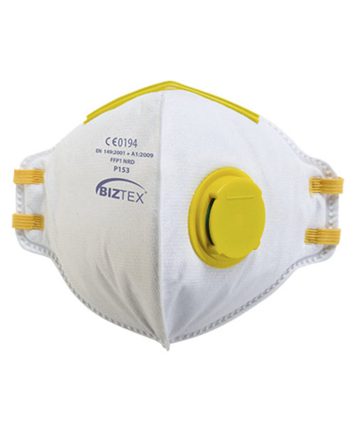 Portwest P153 - FFP1 Platgevouwen Dolomite Masker - White - R