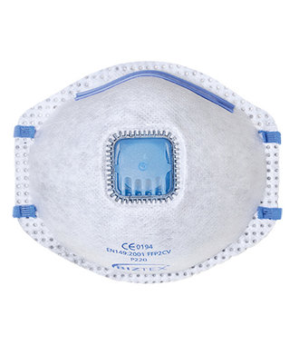 P220 - FFP2 Koolstof Masker met Ventiel - White - R