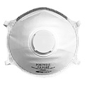 Portwest P304 - FFP3 Dolomit Leichte Feinstaubmaske mit Ventil - White - R