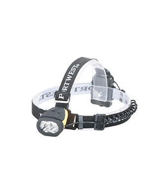 PA63 - Portwest Dual Power Head Light - YeBk - R