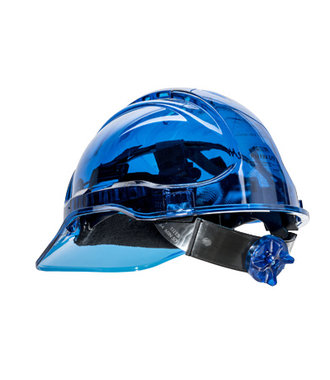 PV60 - Casque ventilé Peak View à crémaillère - Blue - U