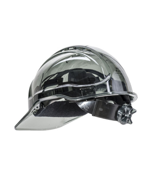 Portwest PV64 - Peak View Plus Ratchet Hard Hat - Smoke - R