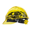 Portwest PV64 - Peak View Plus Helm met draaiknop - Yellow - R