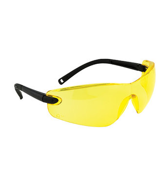 PW34 - Profile Veiligheidsbril - Amber - R