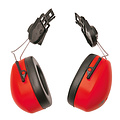Portwest PW42 - Clip-On Ear Protector - Red - R