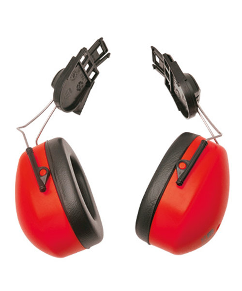 Portwest PW42 - Clip-On Ear Protector - Red - R