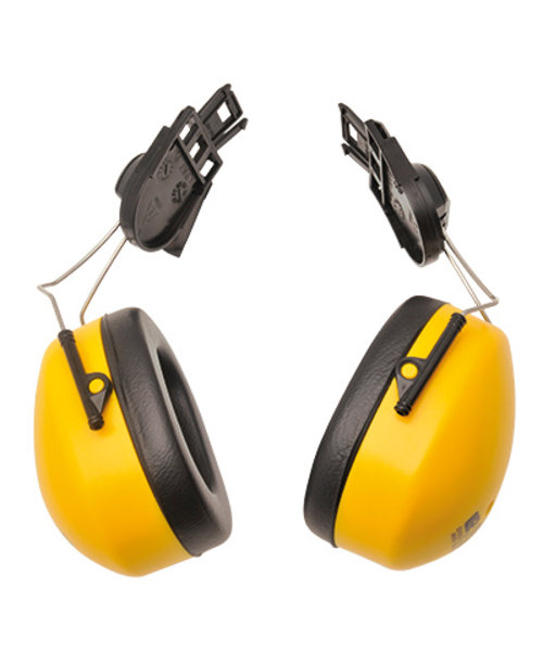 Portwest PW42 - Clip-On Ear Protector - Yellow - R