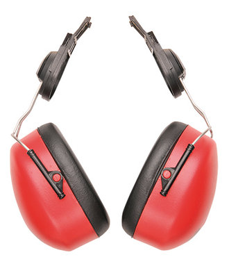 PW47 - Coquilles anti-bruit Endurance Clip-On - Red - R