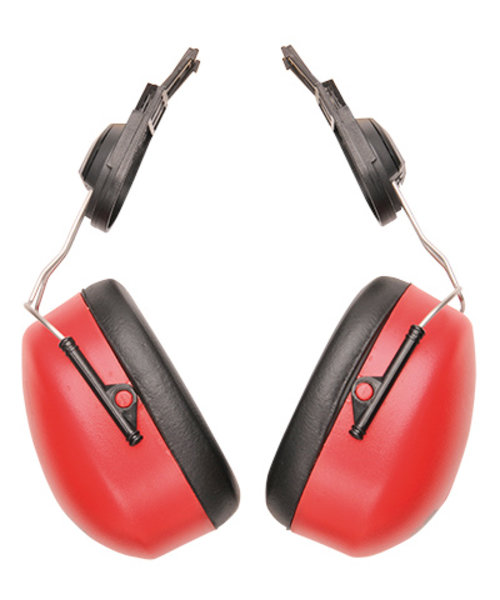 Portwest PW47 - Coquilles anti-bruit Endurance Clip-On - Red - R