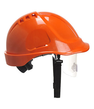 PW55 - Endurance Visor Helmet - Orange - R