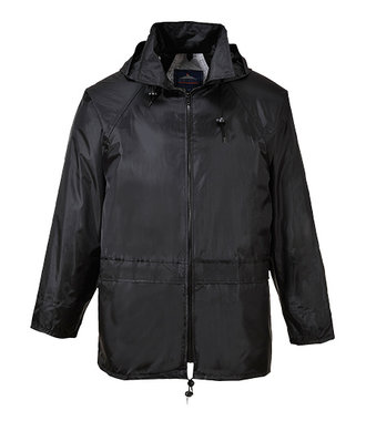 S440 - Klassische Regenjacke - Black - R