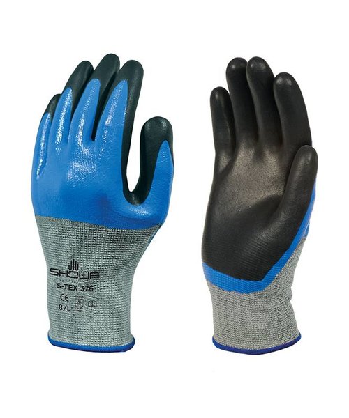 Showa Gants S-TEX 376 avec prise d'huile et résistance aux coupures