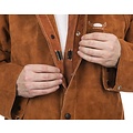 Weldas Welding 44-7300 Lava Brown Rindspaltleder Schweißer Jacke