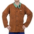 Weldas Welding 44-7300 Lava Brown Veste de soudage en vachette fendue