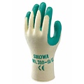 Showa Showa 310 handschoenen in groen met latex grip