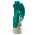 Showa Showa 310 gloves in green with latex grip