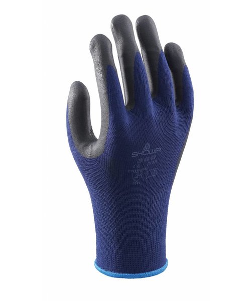 Showa Gants légers Showa 380 avec poignée en mousse de nitrile