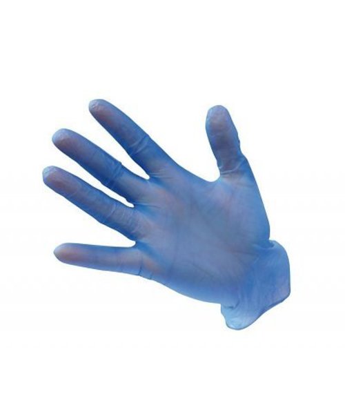 Portwest A905 - Gants Vinyle Non Poudrés à usage unique - Blue - U