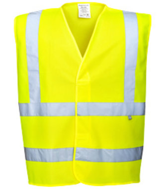 FR71 - Gilet HV antistatique et flamme résistant - Yellow - R