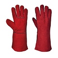 Portwest A500 - Schweißer Stulpenhandschuhe - Red - R