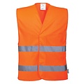 Portwest C474 - Zwei Reflex-Streifen Warnschutzweste - Orange - R