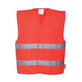 Portwest C474 - Gilet Double bande - Red - R