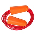 Portwest EP08 - Corded PU Foam Ear Plug (200 pairs) - Orange - R