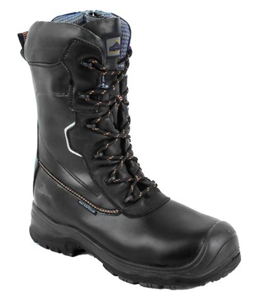 Portwest FD01 - Portwest Compositelite Traction 10 inch (25cm) Safety Boot S3 HRO CI WR - Black - R