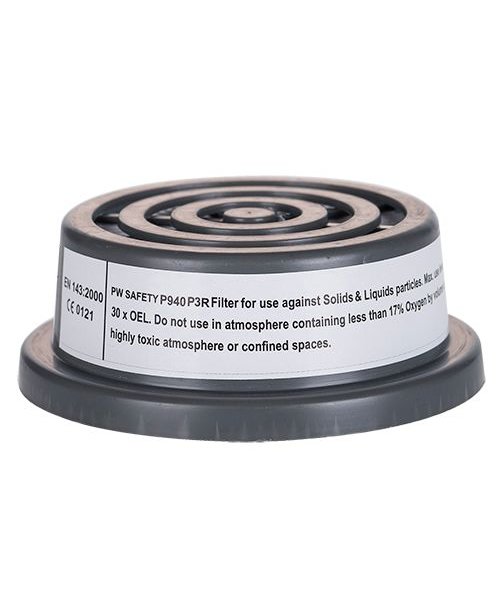 Portwest P940 - P3 Particle Filter Special Thread Connection - Grey - R