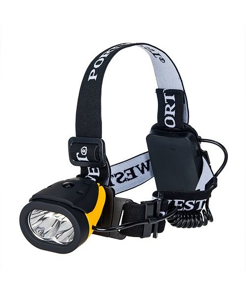 Portwest PA63 - Lampe frontale Dual Power - YeBk - R