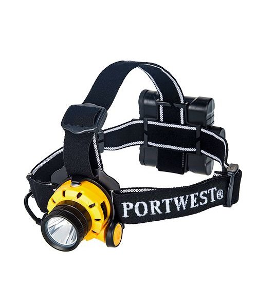 Portwest PA64 - PW Ultra Power Kopflampe - YeBk - R
