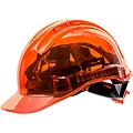 Portwest PV60 - Peak View Helm ventilerend met draaiknop - Orange - R