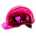 Portwest PV60 - Casque ventilé Peak View à crémaillère - Pink - R