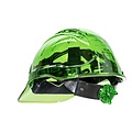 Portwest PV64 - Peak view Plus Schutzhelm mit Rasterrad - Green - R