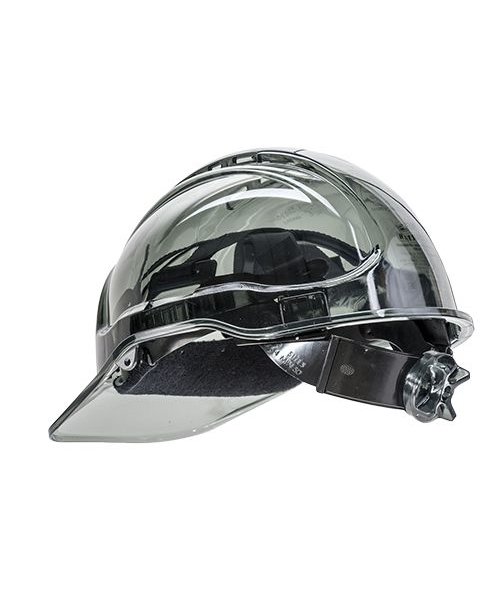 Portwest PV64 - Peak View Plus Helm met draaiknop - Smoke - R