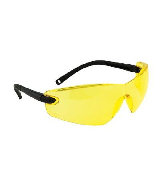 Portwest PW34 - Profile Safety Spectacle - Amber - R