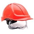 Portwest PW55 - Endurance Visor Helmet - Red - R