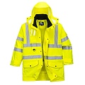 Portwest S427 - Hi-Vis 7-in-1 Traffic Jacket - Yellow - R