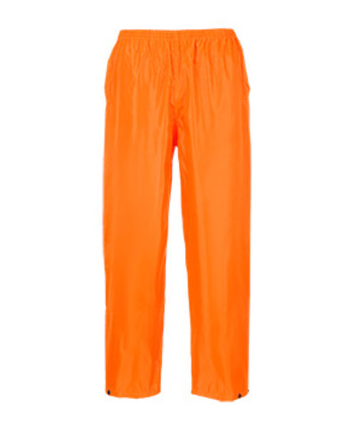 Portwest S441 - Classic Adult Rain Trousers - Orange - R