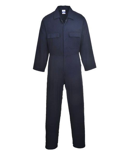 Portwest S998 - Euro Work Cotton Coverall - Navy T - T