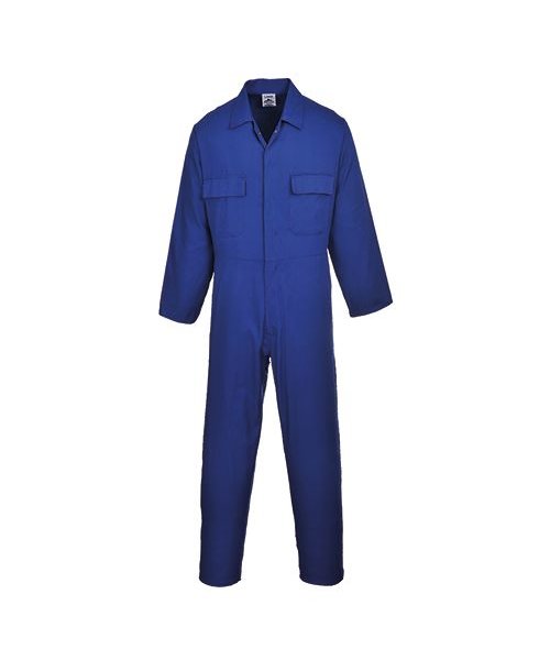 Portwest S999 - Euro Arbeits-Poly/Baumwoll-Overall - Royal - R