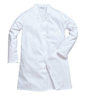 2202 - Men’s Food Coat - White - R